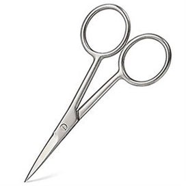 Listing 2 of 4 for Small Scissors - Nail Cuticle Scissors/ Manicure Scissors Kit - Straight And Cur