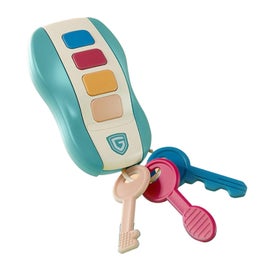 Listing 1 of 5 for Baby Smart RC Car Key Toy - Musical Car Key, Food Grade Baby Soft Teether Music