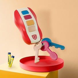 Listing 5 of 5 for Baby Smart RC Car Key Toy - Musical Car Key, Food Grade Baby Soft Teether Music