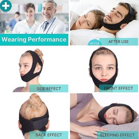 Listing 5 of 5 for Anti Snore Chin Strap, Chin Straps For Snoring For Users, Breathable Anti Snorin