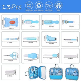 Listing 4 of 4 for Baby Grooming Healthcare Kit 14 Set, Baby Care 13 In 1 Newborn Essentials Stuff