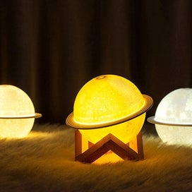 Listing 4 of 5 for USB 200ml Planet Air Humidifier - LED Light, Aroma Diffuser, Purifier