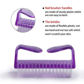 Listing 2 of 5 for Handle Grip Nail Brush, Hand Fingernail Scrub Cleaning Brushes For Toes And Nail