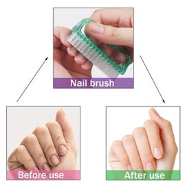 Listing 3 of 5 for Handle Grip Nail Brush, Hand Fingernail Scrub Cleaning Brushes For Toes And Nail