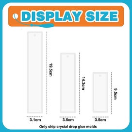 Listing 2 of 5 for Jewelry Casting Mold - Diy Bookmark Molds For Crafts Making Diy Craft Tools, Set