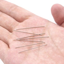 Listing 5 of 5 for 100g Sewing Needles, Head Needles, Fine Satin Head Needles, Shank Studs, Needles