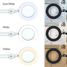 Listing 5 of 5 for Ring LED beauty tattoo repair magnifying glass lamp usb creative folding long ar