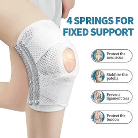 Listing 2 of 5 for Knee Brace with Side Stabilizers - Relieve Meniscal Tear Knee Pain ACL MCL Gift