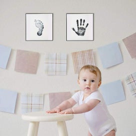 Listing 4 of 5 for Baby Handprint And Footprint, Baby Imprint Kit For Newborn 0-6 Months, Baby Foot