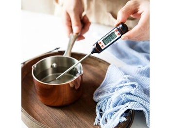 Listing 3 of 7 for Digital Thermometer With 15cm Long Probe Candle Making Kits Measure Liquid Soy