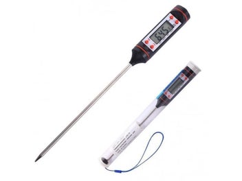 Listing 7 of 7 for Digital Thermometer With 15cm Long Probe Candle Making Kits Measure Liquid Soy