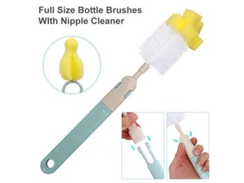 Listing 6 of 9 for Bottle Drying Rack Sponge Brush Cup Drying Holder Set For Traveling Camping