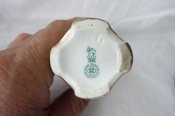 Listing 7 of 7 for Hand Painted Royal Doulton Holbein Vase Depicting Sheep in a Sunset Landscape