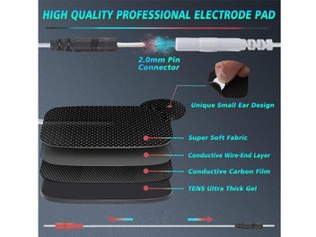 Listing 5 of 11 for Electrical Massager Tens Machine Set Local NZ Clearance