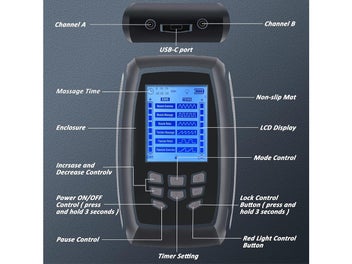 Listing 7 of 11 for Electrical Massager Tens Machine Set Local NZ Clearance