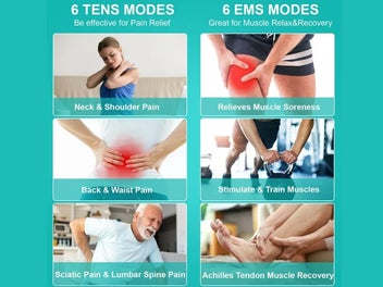 Listing 10 of 11 for Electrical Massager Tens Machine Set Local NZ Clearance