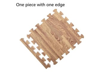 Listing 8 of 10 for Wooden Baby EVA Foam Play Gym Puzzle Mat Interlocking Exercise Tiles Crawling