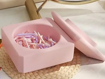 Listing 4 of 6 for Silicone Candle Jar and Lid Mold Set Candle Holder Molds Storage Box Molds - L