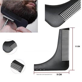 Listing 2 of 7 for Beard Grooming Shaping Comb Tool For Perfect Lines Cut