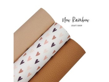 Listing 3 of 13 for Faux Leather Material Sheet