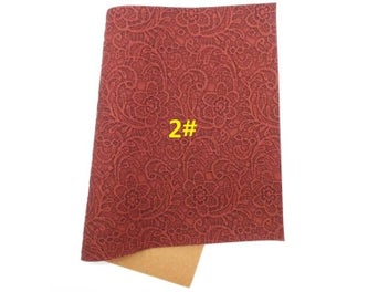 Listing 6 of 10 for Faux Leather Material Sheet