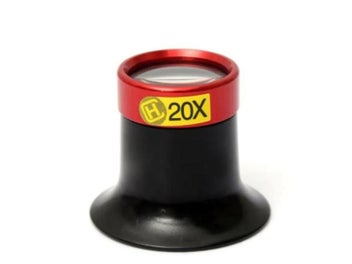 Listing 3 of 9 for FINDAMAZE 5X 10X 15 20X Monocular Magnifying Glass Loupe Lens Magnifier