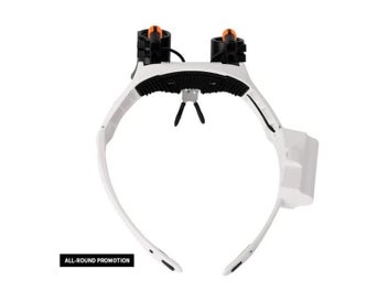 Listing 6 of 9 for LED Light Lens Magnifying Glasses Adjustable Headband Watch Maintenance Loupe