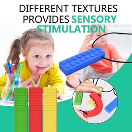 Listing 3 of 4 for Chew Necklace Sensory Bundle For Kids With Teething Adhd