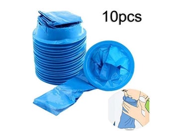 Listing 2 of 6 for 10Pcs 1000ML Disposable Travel Car Airplane Motion Sickness Nausea Vomit Bag