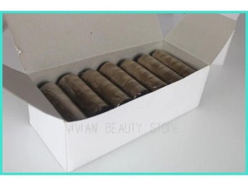 Listing 4 of 7 for 6 Rolls Brown Weaving Threads Plus 1Pcs C Type Hook Needles