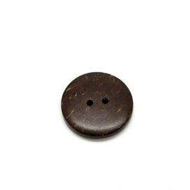 Listing 4 of 4 for 250pcs 15mm Brown Coconut Shell 2 Holes Sewing Buttons Scrapbooking