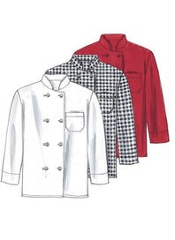 Listing 4 of 5 for McCalls Pattern 2233 Misses' and Men's Jacket Shirt Apron Pull-On Pants Large
