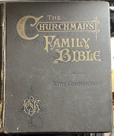 Listing 1 of 13 for The Churchman's Family Bible with Commentary