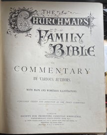 Listing 3 of 13 for The Churchman's Family Bible with Commentary