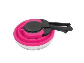 Listing 8 of 10 for 3 Colors Portable Folding Silicone Water Kettle 1.5L Water Pot Outdoor Camping