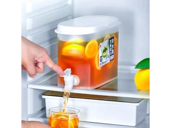 Listing 4 of 10 for Jug With Tap Cold Water Container For Beverage In Kitchen Refrigerator