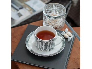 Listing 6 of 9 for H Mark Golden Bone Coffee Cup Tea Cup Set With Saucer Afternoon Tea Drinkware