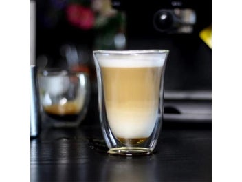 Listing 5 of 9 for Set Of 2 270ml High Quality Borosilicate Double Wall Coffee Cups For Drinks