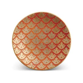 Listing 2 of 2 for L'Objet Fortuny Canestrelli Canape Plates Orange Set 4pce