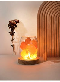 Listing 3 of 5 for NEW Crystal Salt Rock Lamp Aromatherapy Air Diffuser USB Night Light
