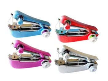Listing 5 of 10 for Portable Mini Manual Sewing Machine Portable Mini Travel PP Sewing Box Sewing