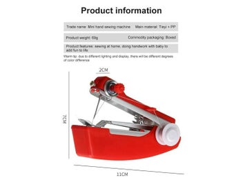 Listing 6 of 10 for Mini Sewing Machine Portable Small Manual Sewing Machine Household Simple