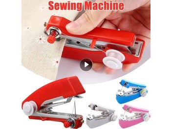 Listing 3 of 10 for Handheld Sewing Machine Manual Sewing Household Travel Portable Tool DIY Quick