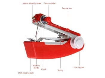 Listing 8 of 10 for Handheld Sewing Machine Manual Sewing Household Travel Portable Tool DIY Quick