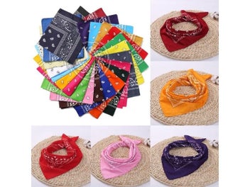 Listing 3 of 9 for Popular Hip Hop Cashew Flower Bandana For Men Women Outdoor Headbands Wrist