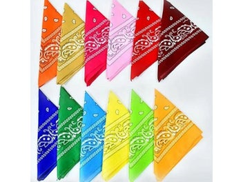 Listing 5 of 9 for Popular Hip Hop Cashew Flower Bandana For Men Women Outdoor Headbands Wrist
