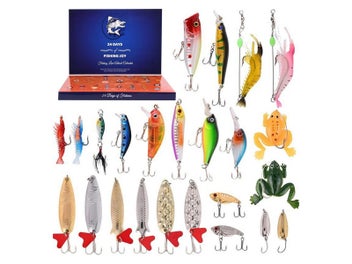 Fishing Lure Advent Calendar 2023: Perfect Gift for Anglers