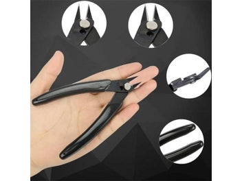 Listing 3 of 10 for Wire Snips Cutting Side Snips Flush Pliers Nipper Hand Tools For Removing Rough