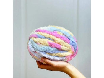 Listing 3 of 10 for 250g Super Thick Ice Chunky Yarn Chenille Hand-woven For DIY Blanket Hat