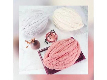 Listing 7 of 10 for 250g Super Thick Ice Chunky Yarn Chenille Hand-woven For DIY Blanket Hat